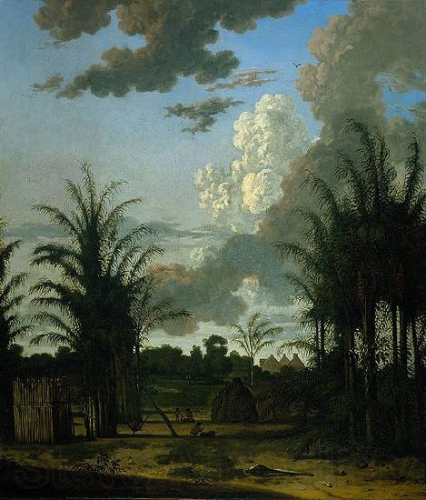 Dirk Valkenburg Plantation in Surinam. Norge oil painting art